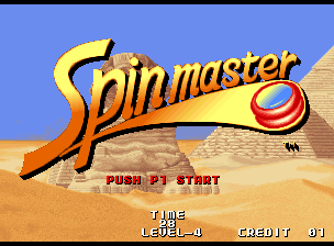 Spinmaster screenshot 3 for Neo Geo AES