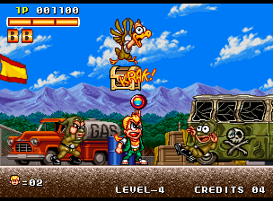 Spinmaster screenshot 6 for Neo Geo AES