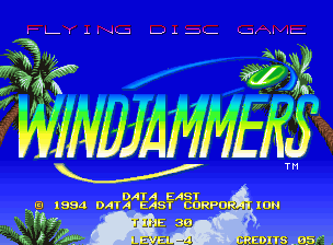 Windjammers screenshot 3 for Neo Geo AES