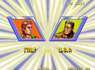 Windjammers screenshot 6 for Neo Geo AES