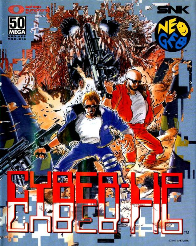 Cyber-Lip box art for Neo Geo CD