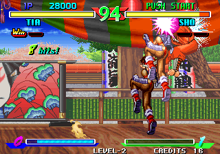 Breakers screenshot 3 for Neo Geo CD