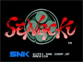 Sengoku screenshot 5 for Neo Geo CD