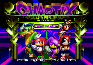 Chaotix screenshot 2 for Super 32X