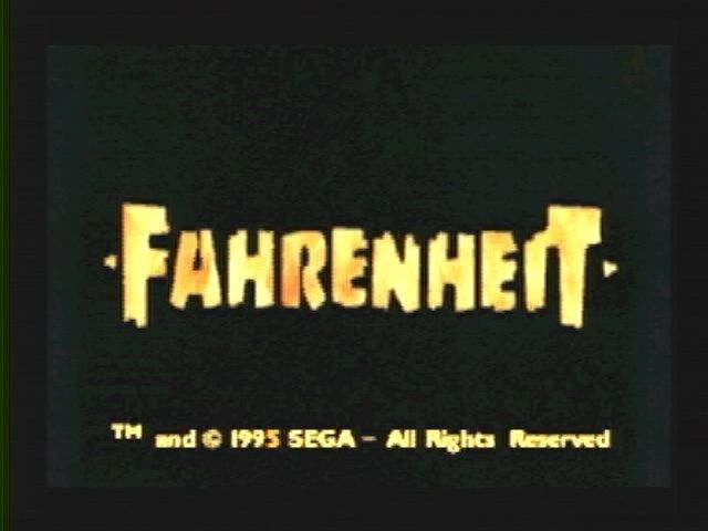 Fahrenheit screenshot 2 for Sega 32X