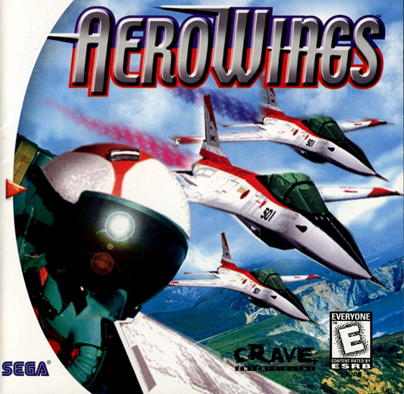 AeroWings box art for Sega Dreamcast