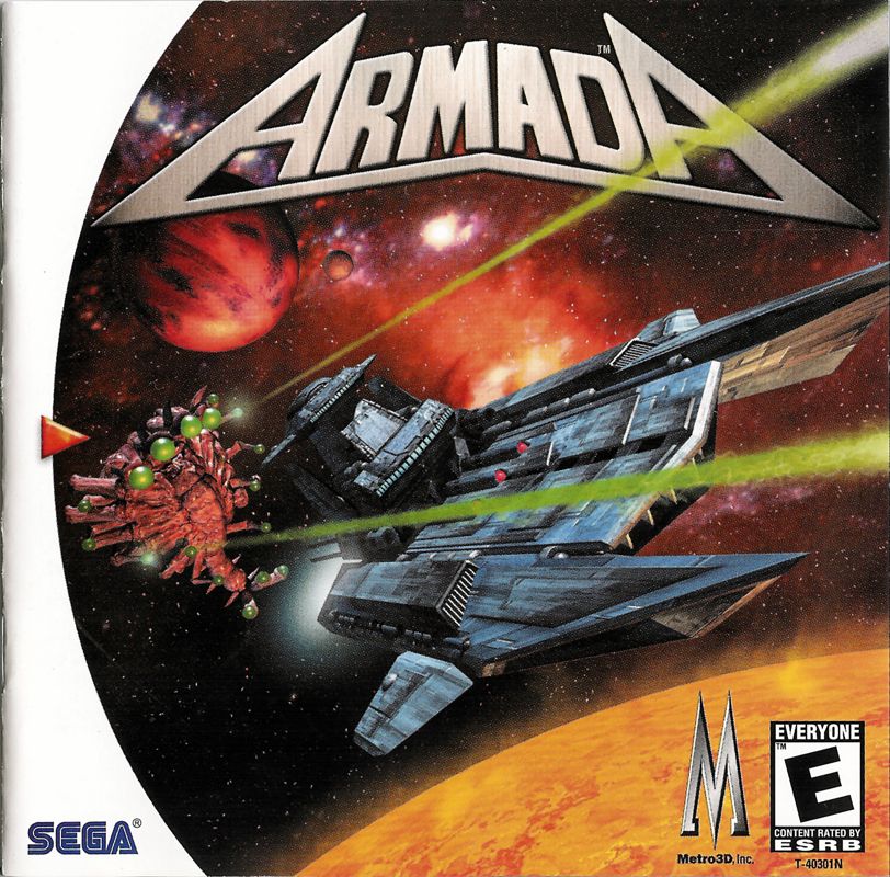 Armada box art for Sega Dreamcast