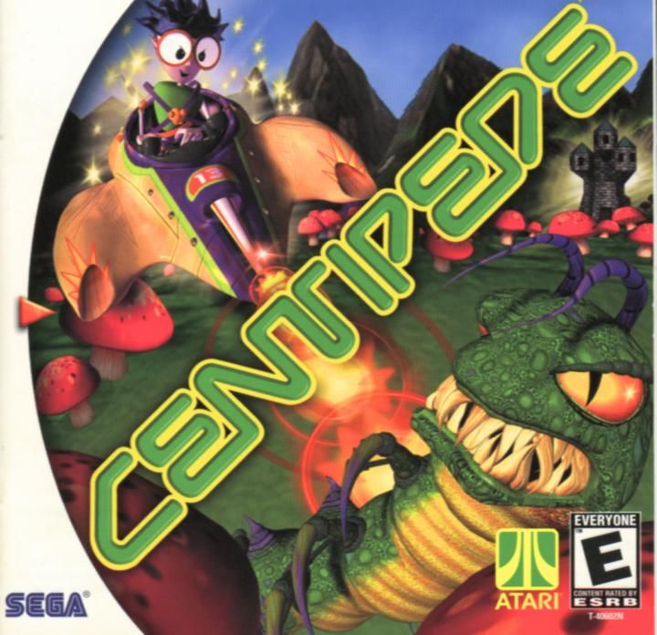 Centipede box art for Sega Dreamcast