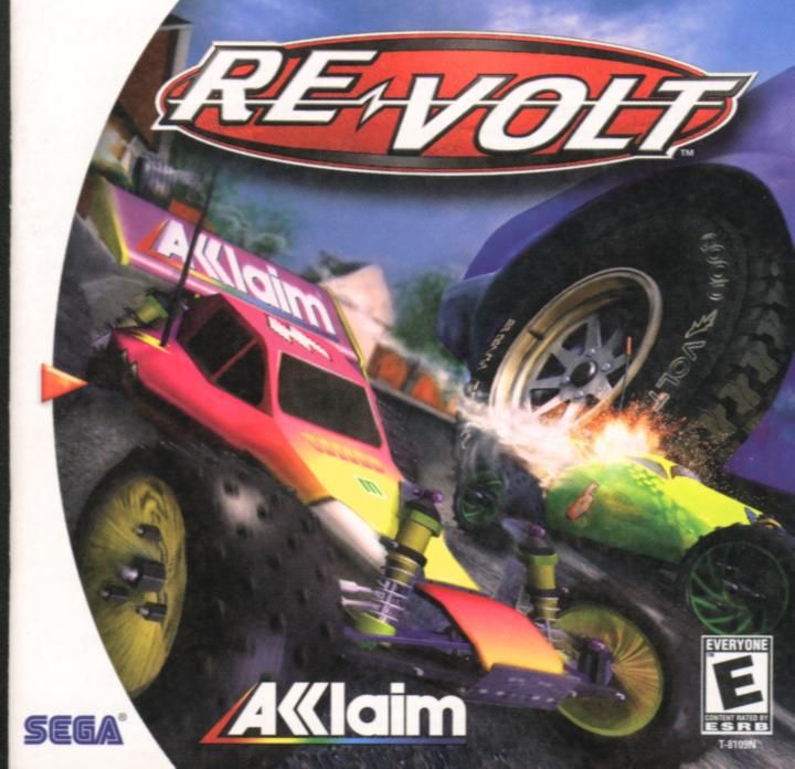 Re-Volt box art for Sega Dreamcast