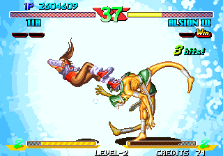 Breakers screenshot 4 for Sega Dreamcast
