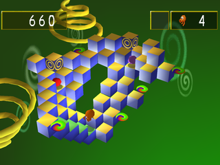 Q*bert screenshot 3 for Sega Dreamcast
