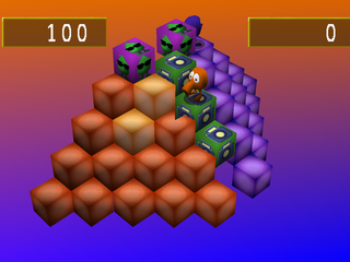 Q*bert screenshot 4 for Sega Dreamcast