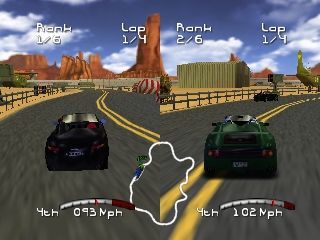 Roadsters screenshot 3 for Sega Dreamcast