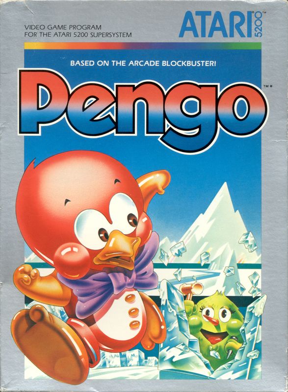 Pengo box art for Sega Game Gear