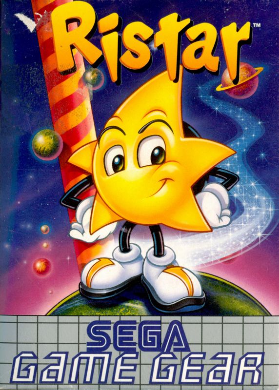 Ristar box art for Sega Game Gear