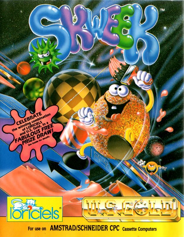 Skweek box art for Sega Game Gear