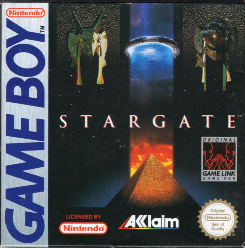 Stargate box art for Sega Game Gear