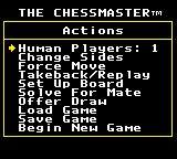 Chessmaster screenshot 3 for Sega Game Gear