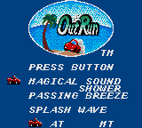Outrun screenshot 5 for Sega Game Gear