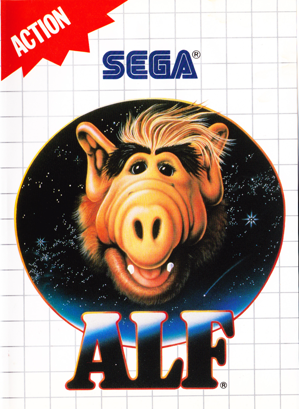 Alf box art for Sega Master System