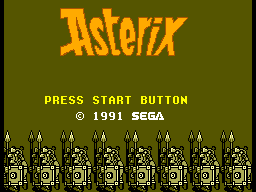 Asterix screenshot 3 for Sega Master System