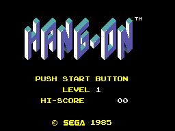 Hang-On and Safari Hunt screenshot 4 for Sega Master System