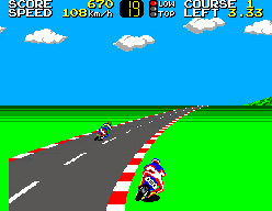 Hang-On and Safari Hunt screenshot 5 for Sega Master System