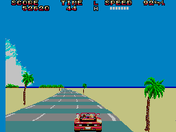 Out Run screenshot 5 for Sega Mark III