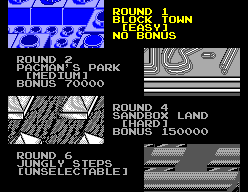 Pac-Mania screenshot 5 for Sega Master System