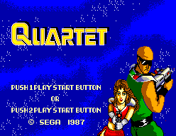 Quartet screenshot 3 for Sega Master System