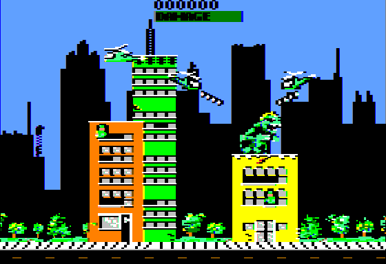 Rampage screenshot 3 for Sega Master System