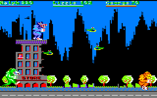 Rampage screenshot 5 for Sega Master System
