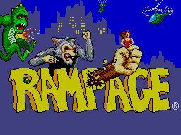 Rampage screenshot 4 for Sega Master System