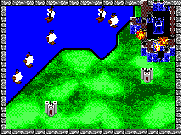 Rampart screenshot 3 for Sega Master System