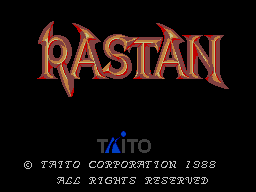 Rastan screenshot 3 for Sega Master System