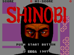 Shinobi screenshot 3 for Sega Master System