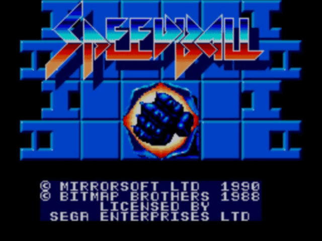 Speedball screenshot 3 for Sega Master System
