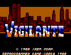 Vigilante screenshot 4 for Sega Master System