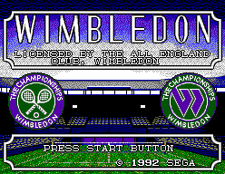 Wimbledon screenshot 3 for Sega Master System