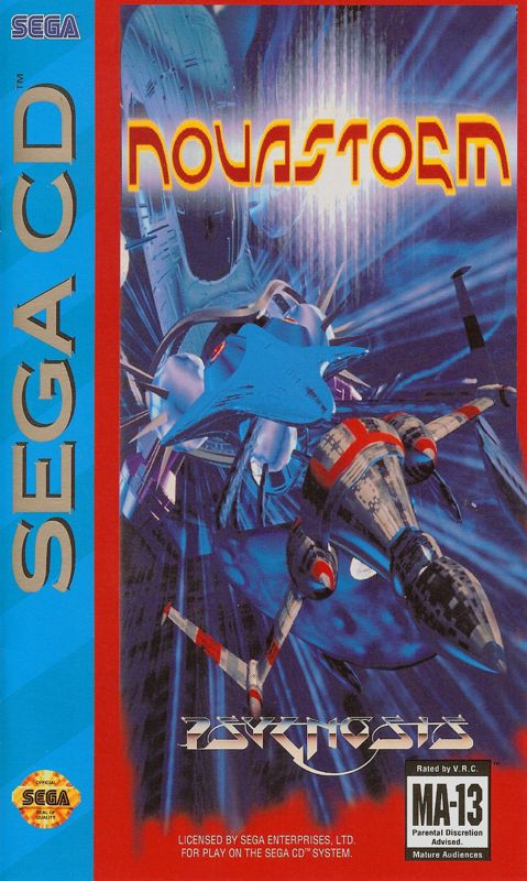 Novastorm box art for Sega CD