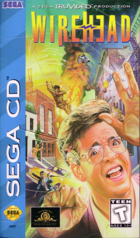 Wirehead box art for Sega CD