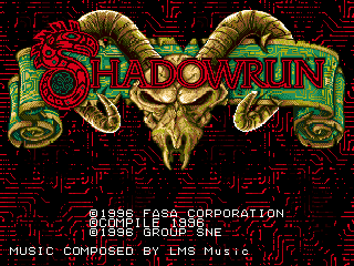 Shadowrun screenshot 4 for Sega CD