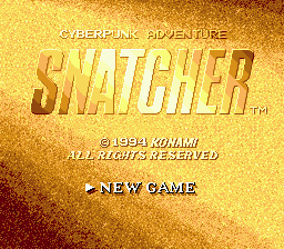 Snatcher screenshot 3 for Sega CD