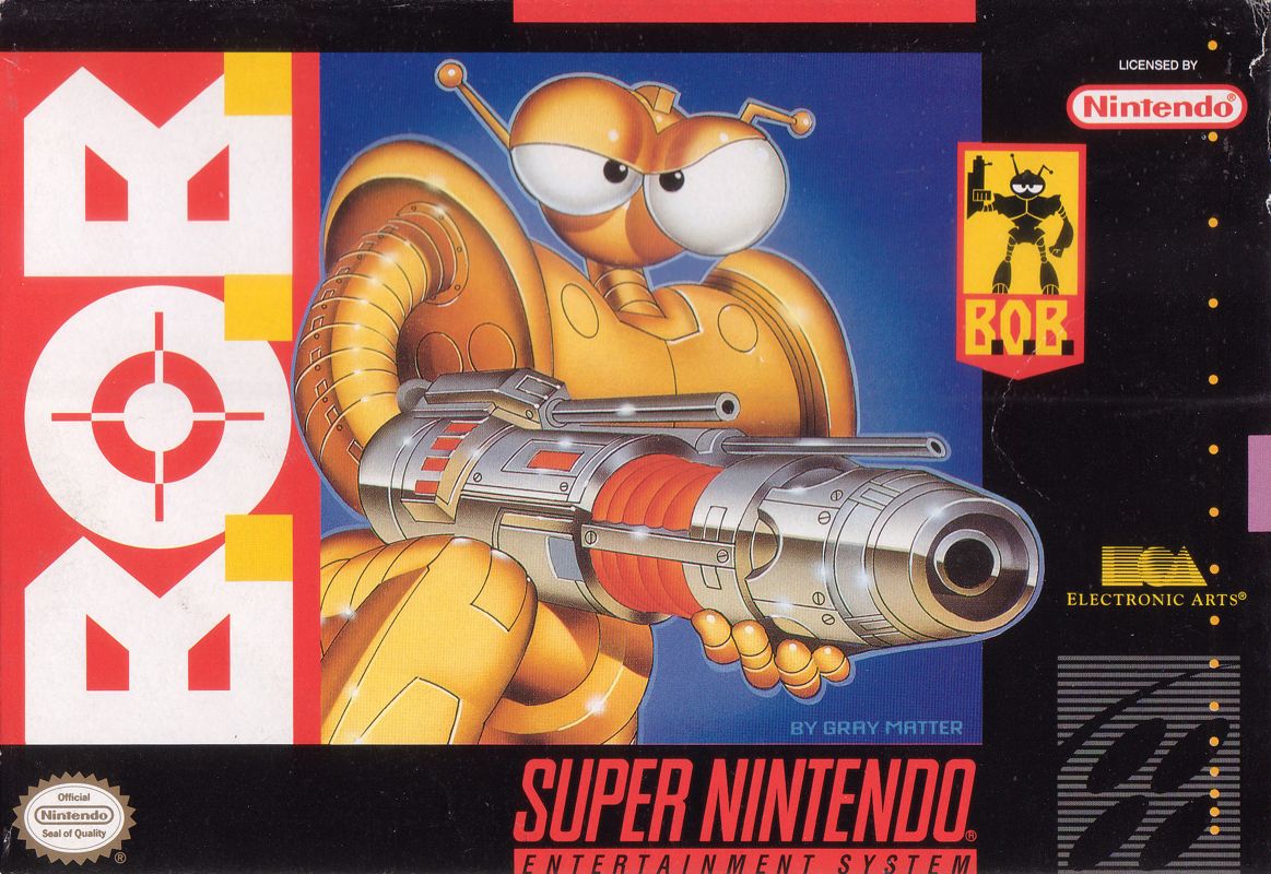 B.O.B. box art for Sega Genesis