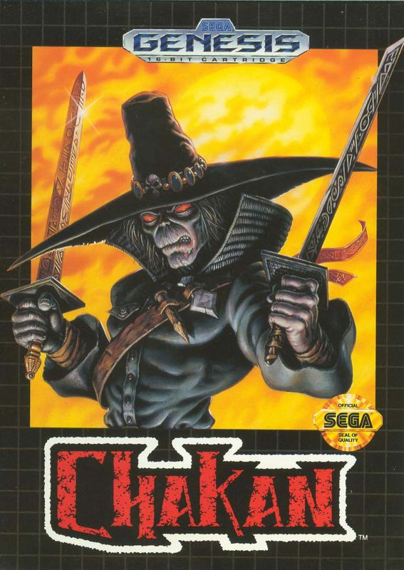 Chakan box art for Sega Genesis