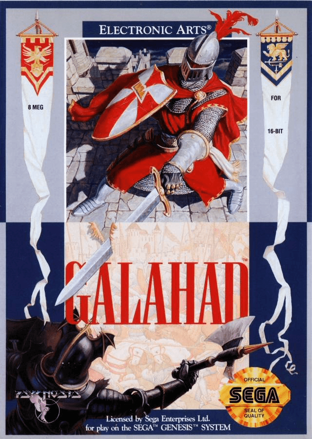 Galahad box art for Sega Genesis