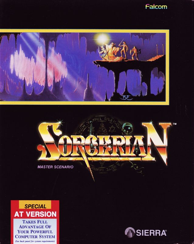Sorcerian box art for Sega Mega Drive