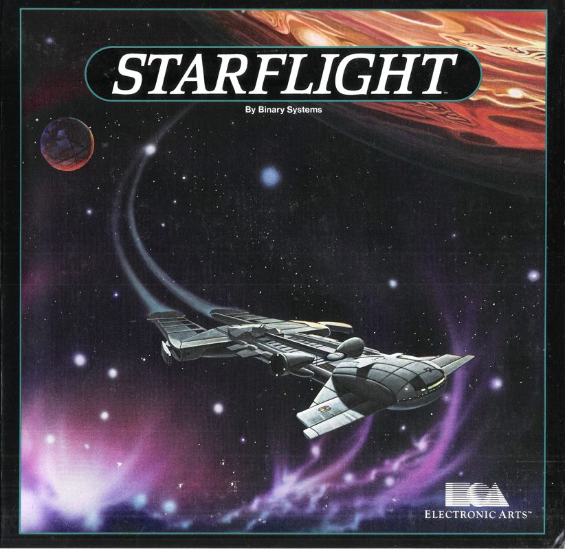 Starflight box art for Sega Mega Drive