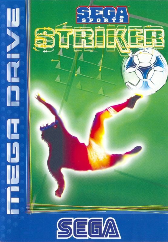 Striker box art for Sega Mega Drive