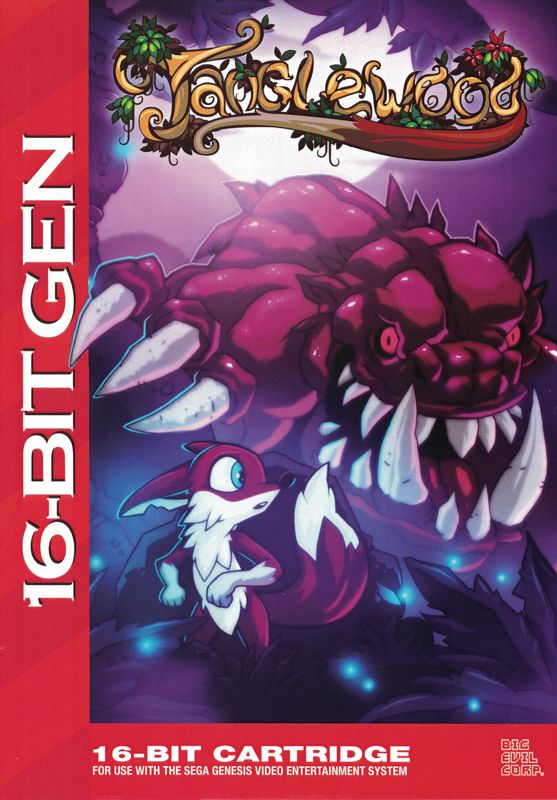 Tanglewood [Homebrew] box art for Sega Genesis